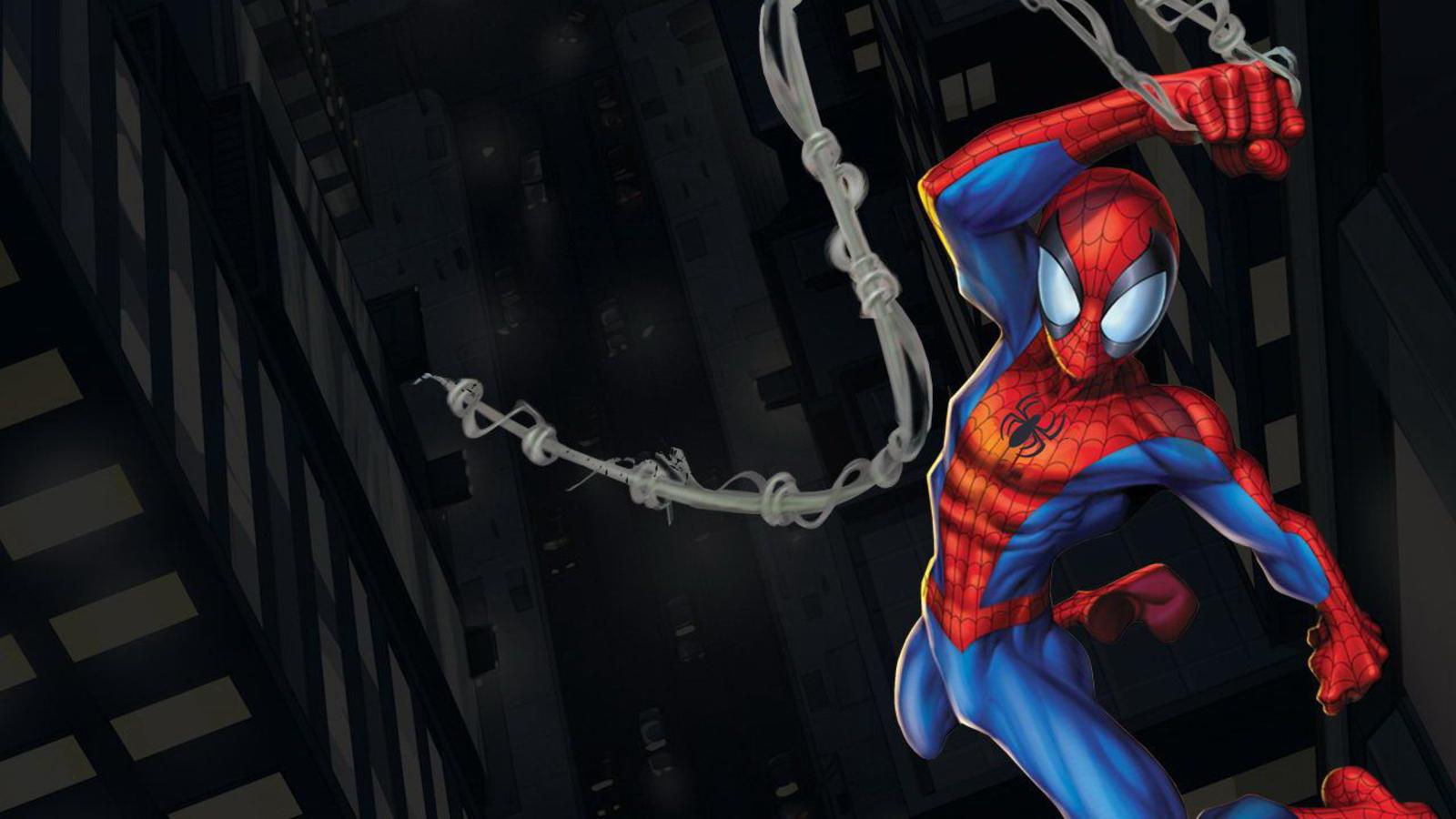 Ultimate Spider Man Wallpaper Hd - HD Wallpaper 