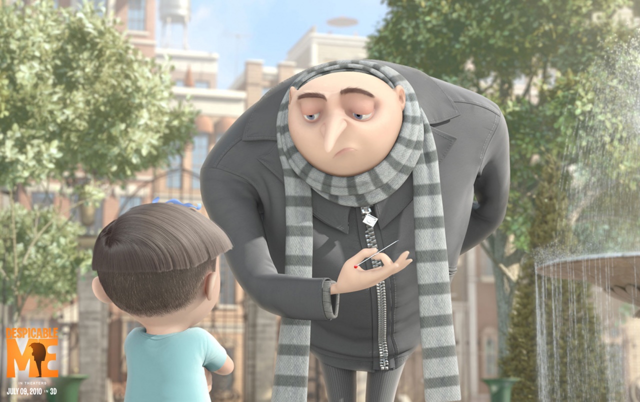 Bad Man With Needle Wallpapers - Gru Despicable Me - HD Wallpaper 