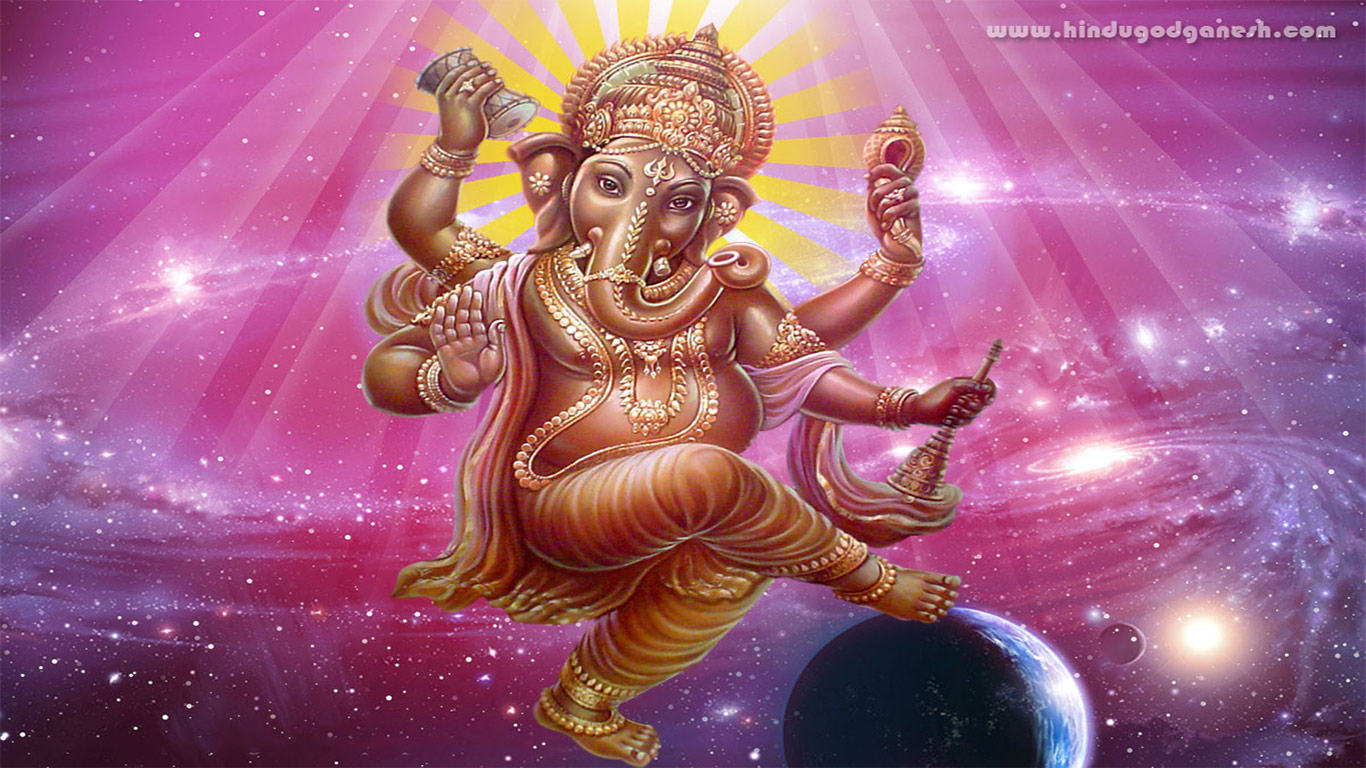 God Ganesh Hd Wallpaper - Ganesha Hd Desktop God - HD Wallpaper 