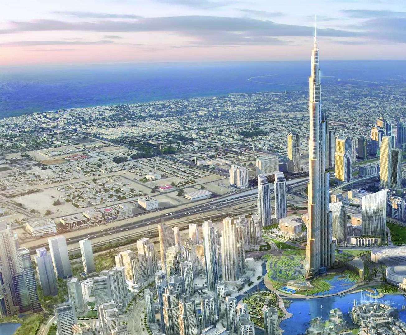 Burj Dubai - HD Wallpaper 