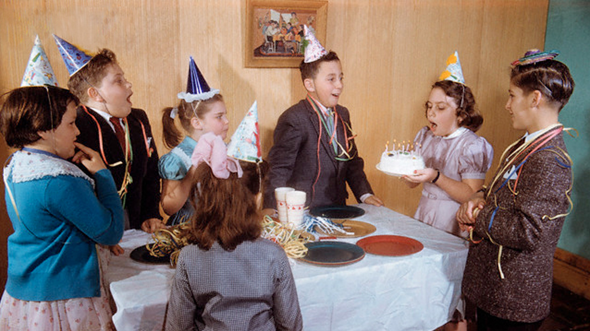 Vintage Kids Birthday Party - HD Wallpaper 