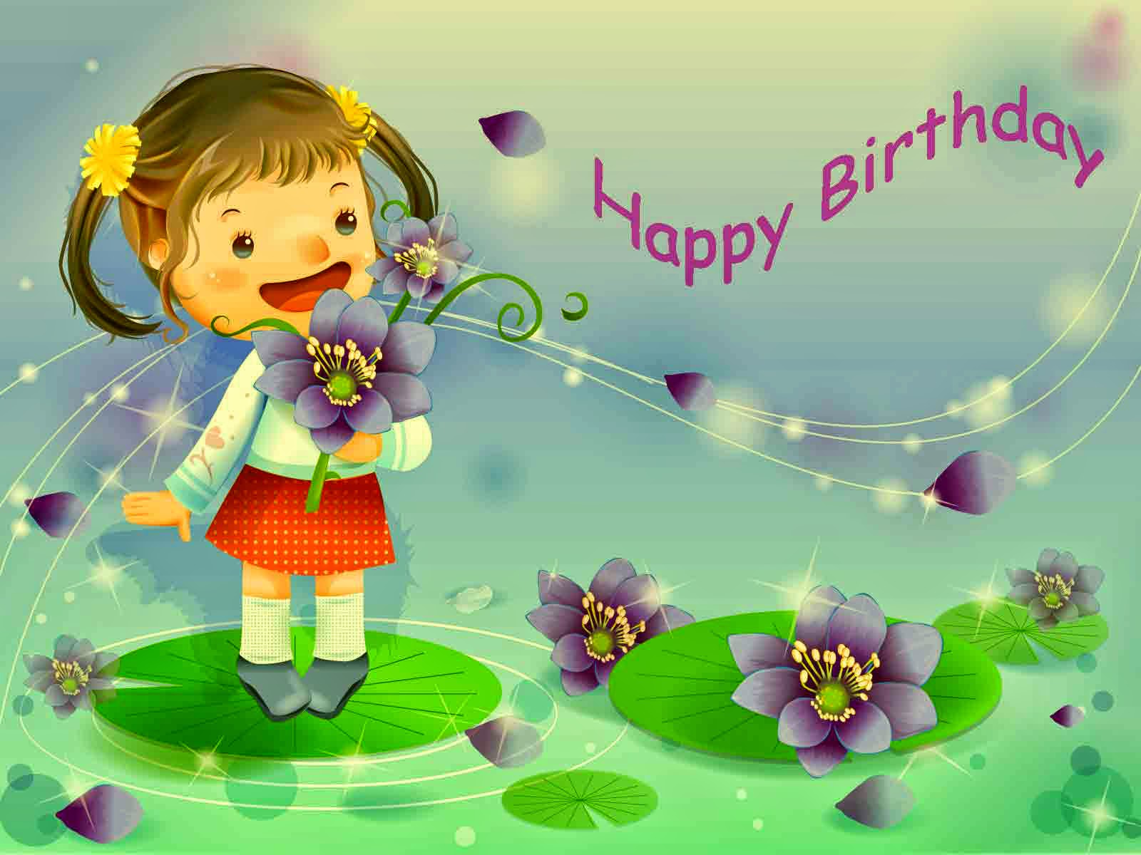 Baby Happy Birthday Greeting - Cute Musical Birthday Wishes - HD Wallpaper 