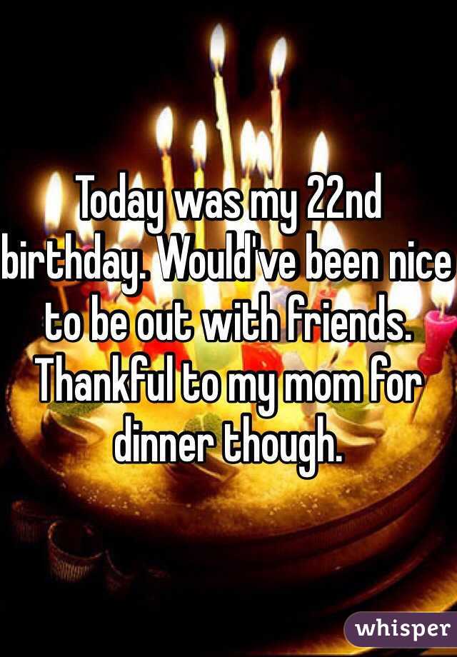 Today Was My 22nd Birthday - Happy Birthday Cake - HD Wallpaper 