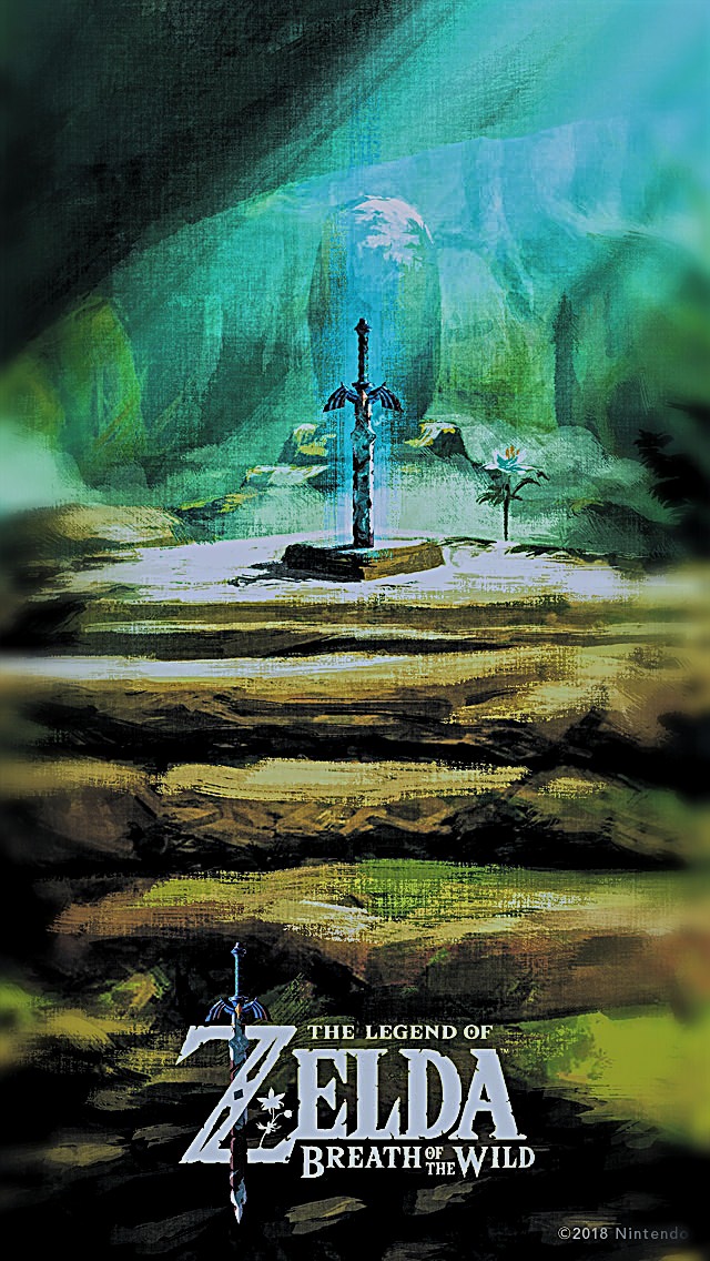 Master Sword Breath Of The Wild - 640x1136 Wallpaper - teahub.io