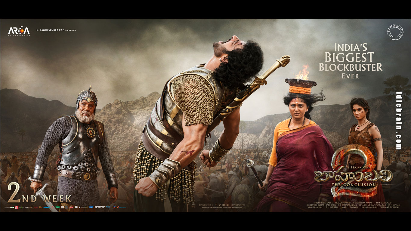Baahubali - Baahubali The Conclusion Poster Hd - HD Wallpaper 