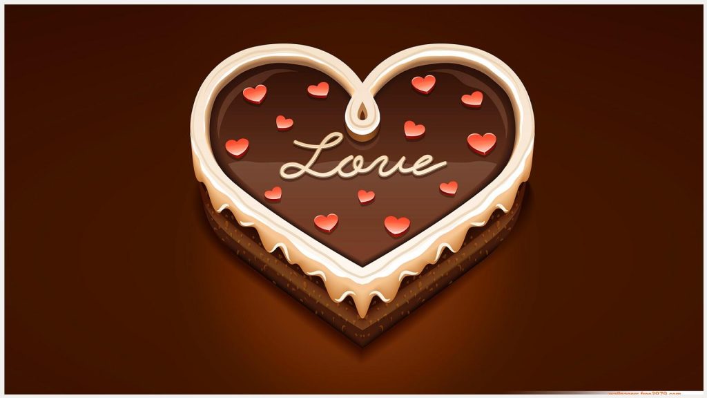 Love Cake Happy Birthday My Love Cake Love Birthday - Chocolate Day Wishes To Girlfriend - HD Wallpaper 