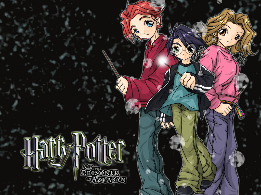 Anime Harry Potter Backgrounds - HD Wallpaper 
