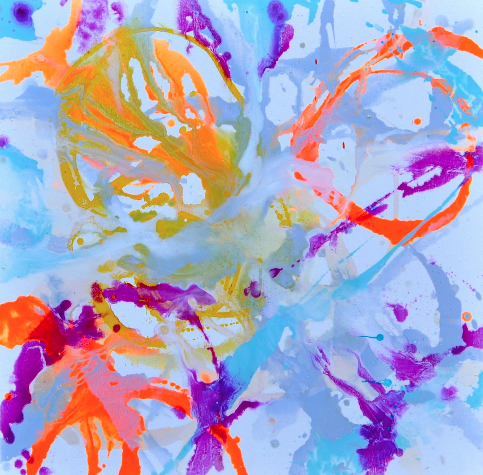 Untitled 411-, By Lindsay Cowles - Acrylic Paint - HD Wallpaper 