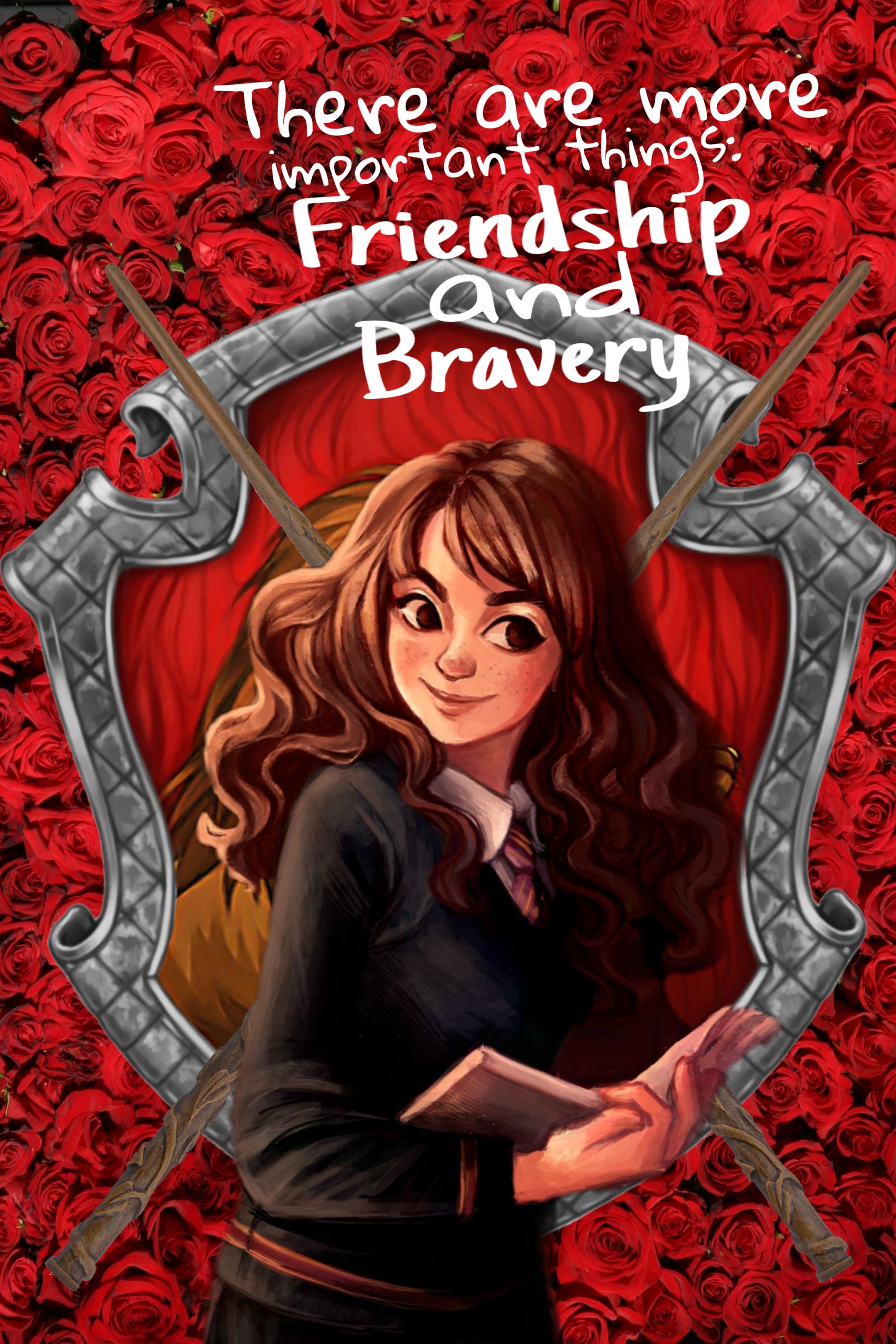 Harry Potter Fan Art Hermoine - HD Wallpaper 