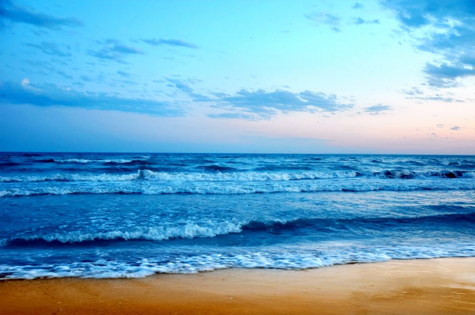 Beautiful Sunset On The Beach - Beautiful Beach Nature - HD Wallpaper 