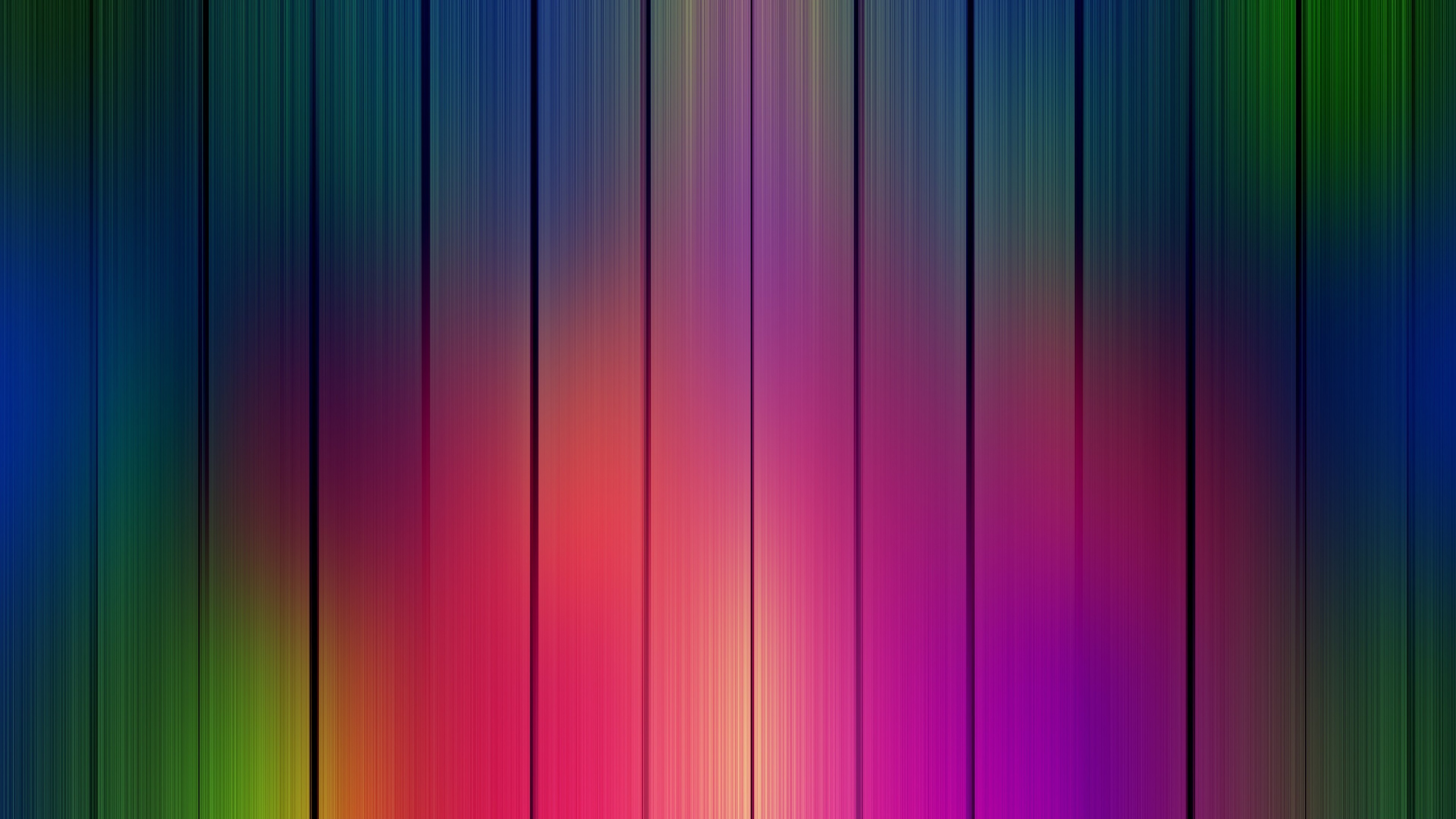 Abstract Colorful Lines 4k - HD Wallpaper 