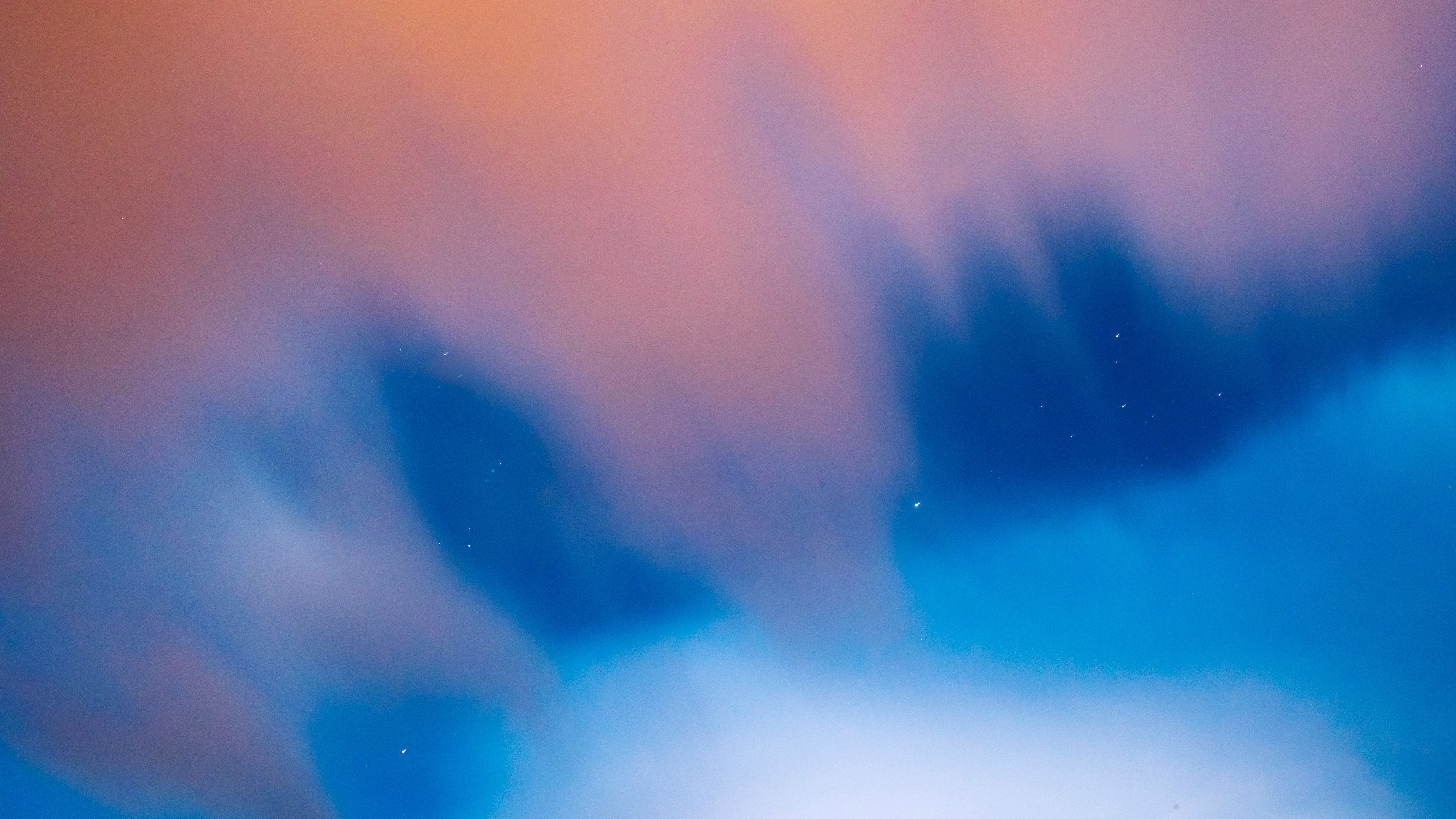 Sky And Orange Color Abstract 5k Wallpaper - Underwater - HD Wallpaper 