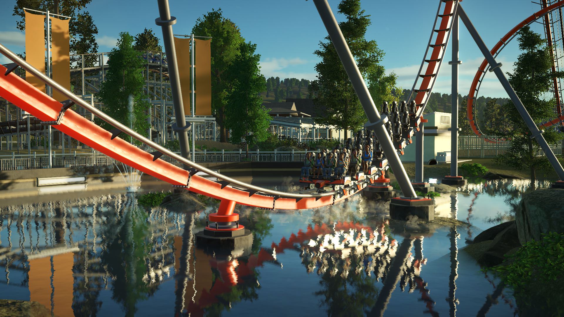 Roller Coaster - HD Wallpaper 