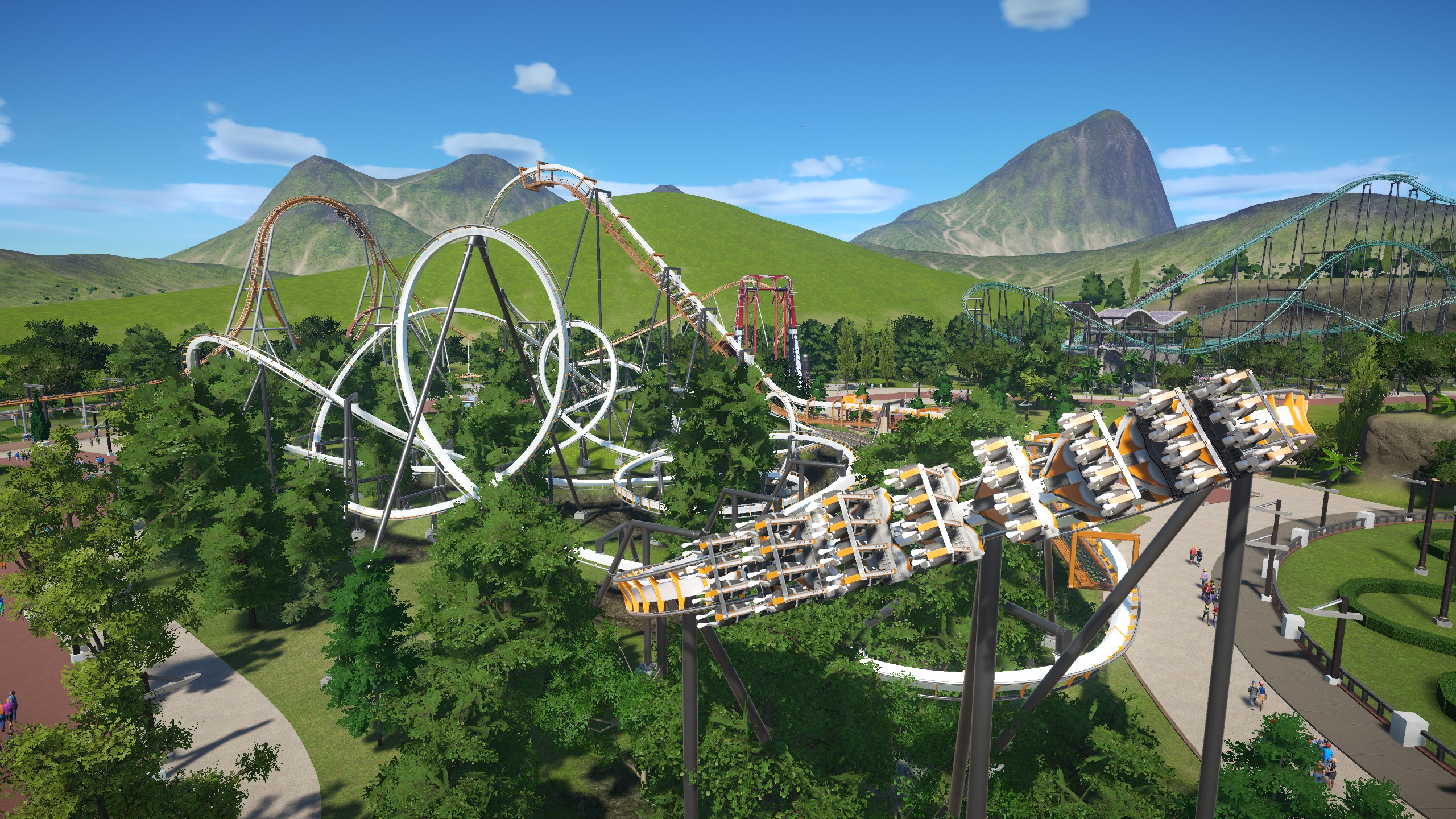 Planet Coaster Wallpaper 1440p - HD Wallpaper 
