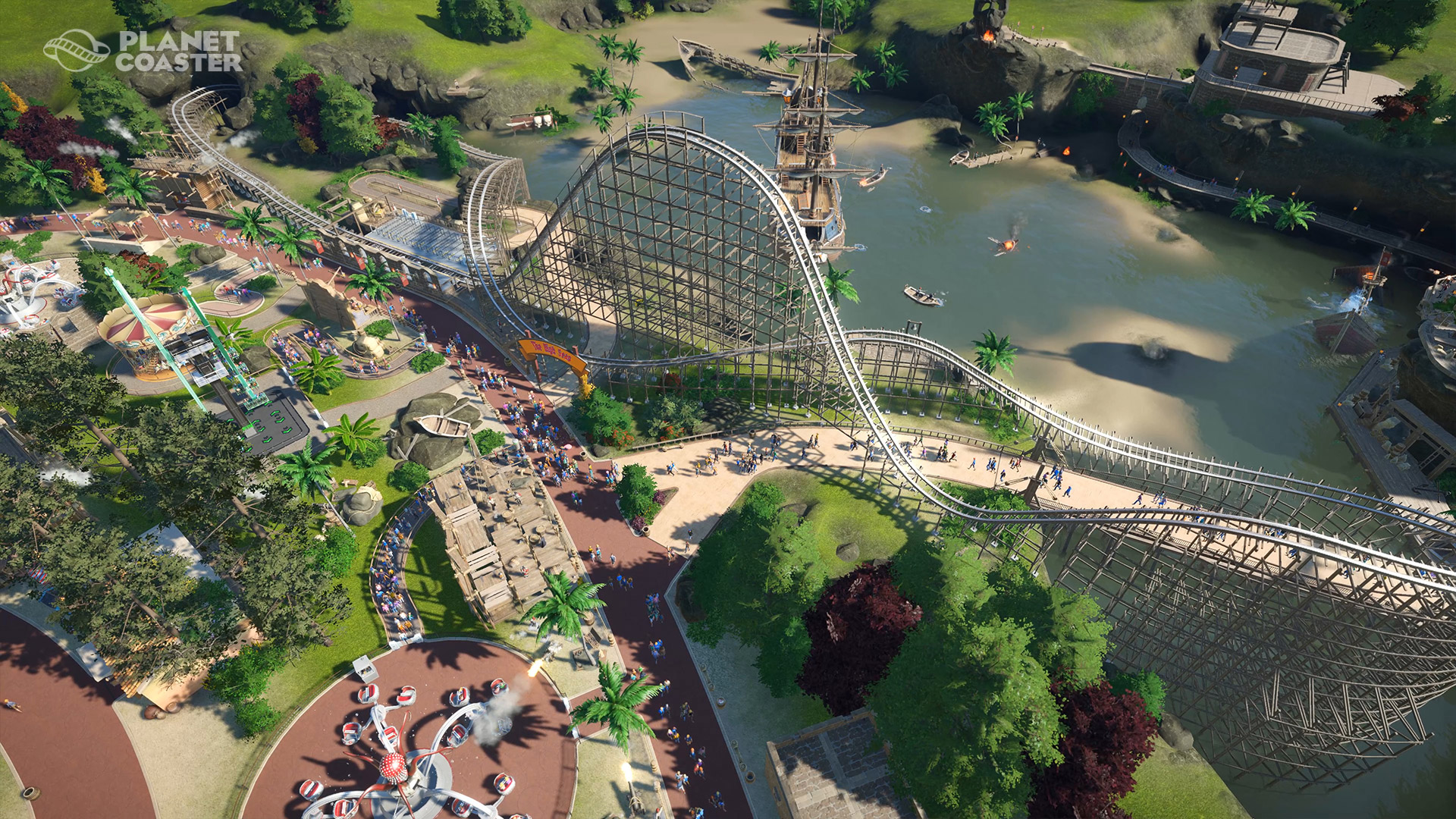 Planet Coaster Theme Park Ideas - HD Wallpaper 