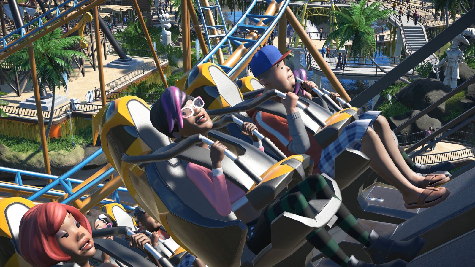 Jeu Parc D Attraction Pc - HD Wallpaper 
