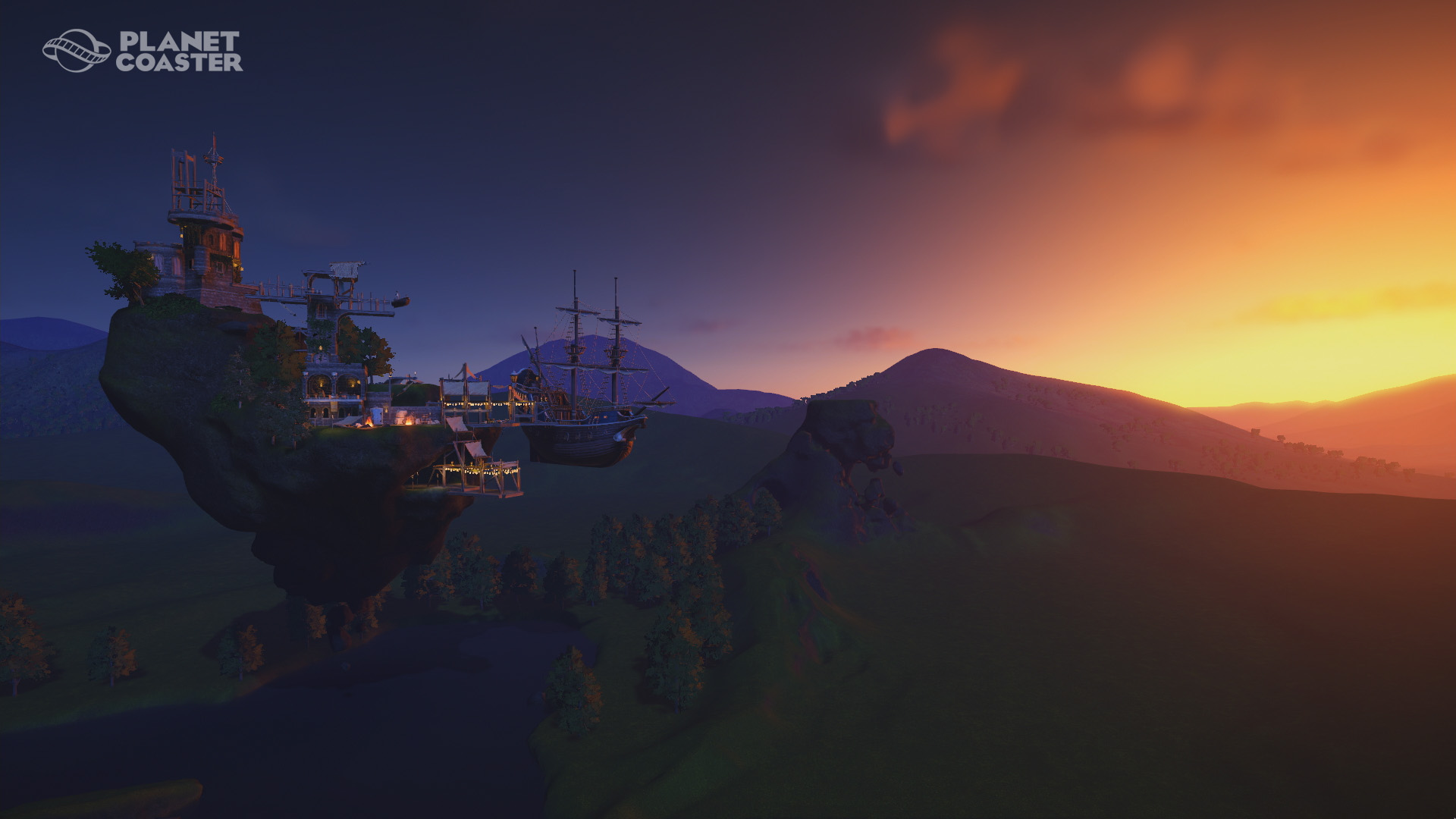 Planet Coaster - HD Wallpaper 