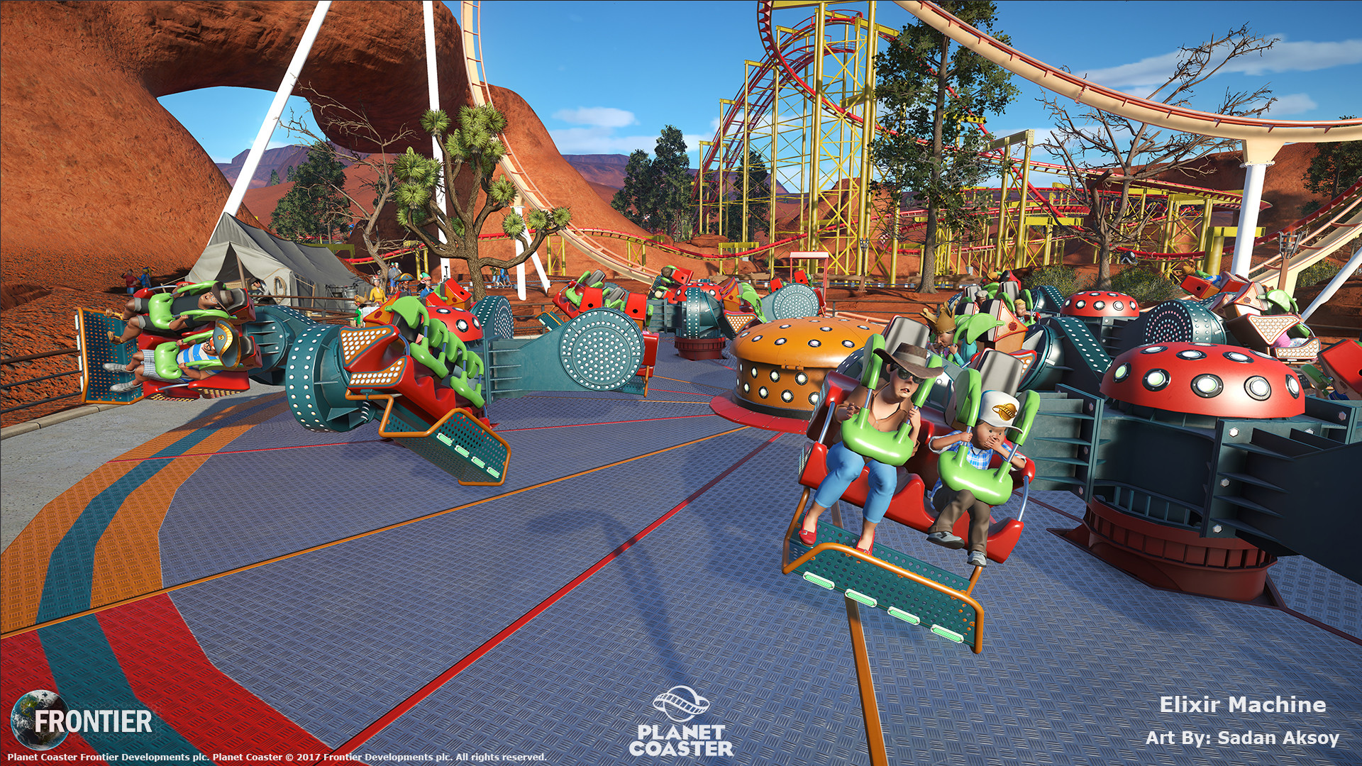 Planet Coaster New Ride - HD Wallpaper 