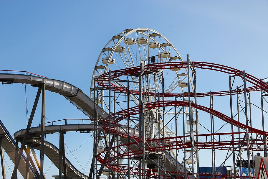 Roller Coaster - HD Wallpaper 