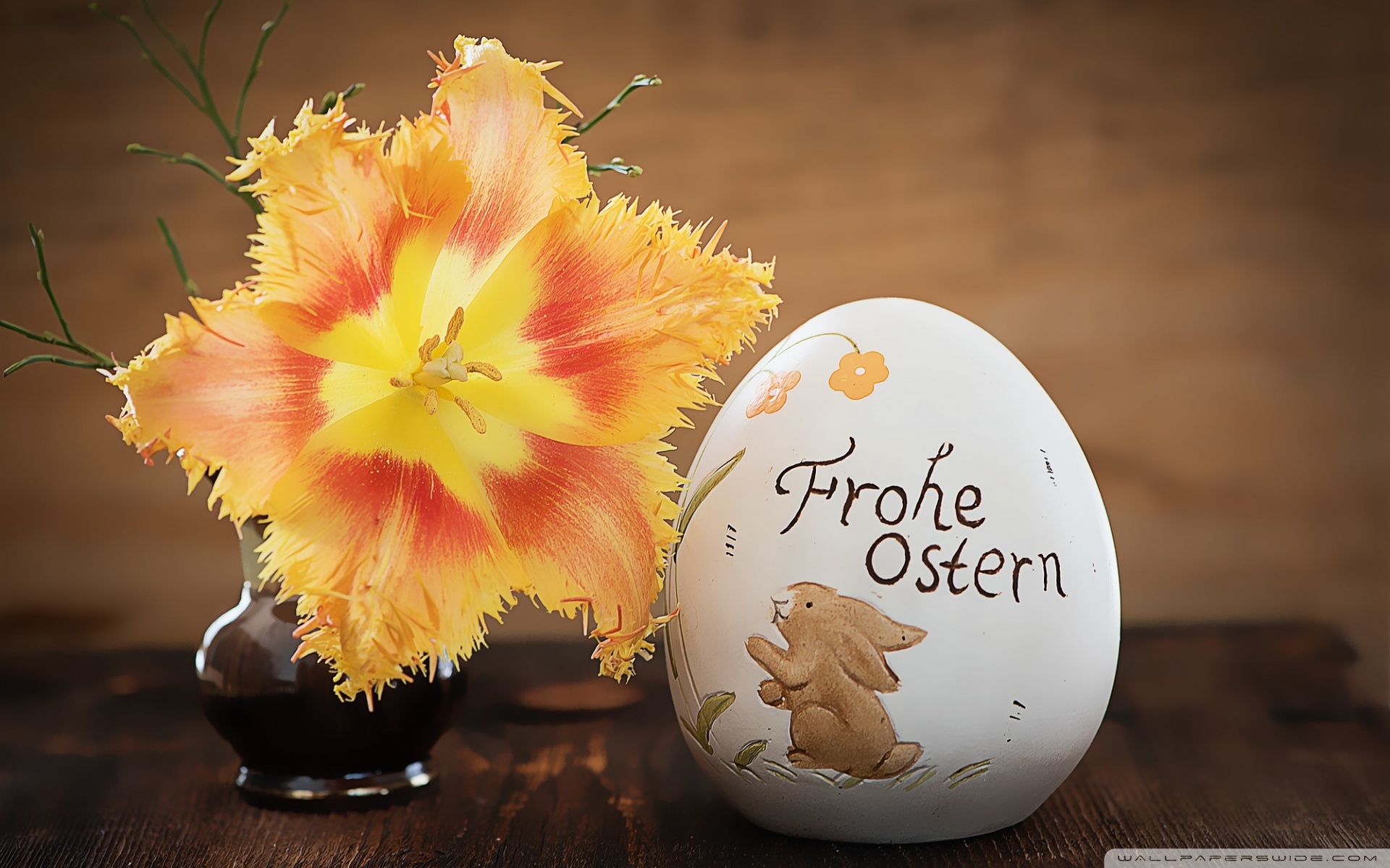 Happy Easter Hd Background - HD Wallpaper 