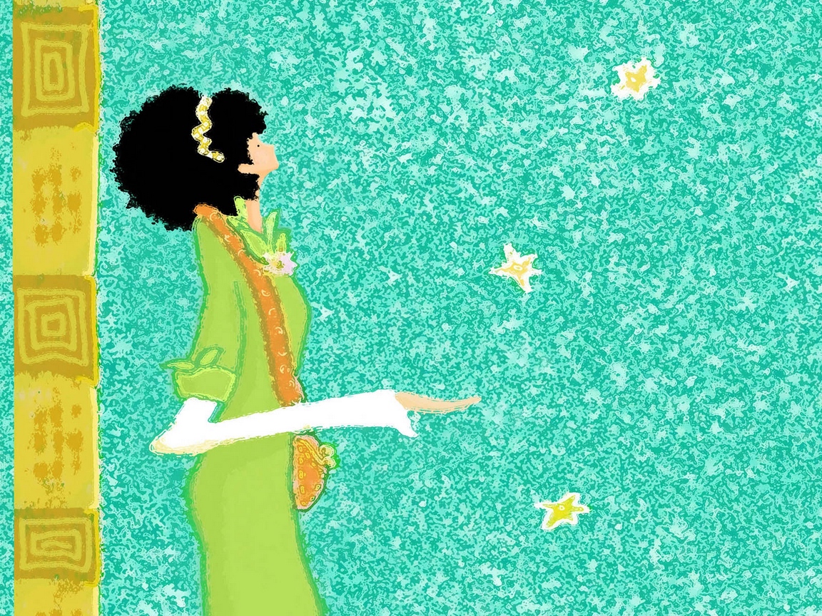 Wallpaper Girl, Walk, Curls - Wallpaper - HD Wallpaper 