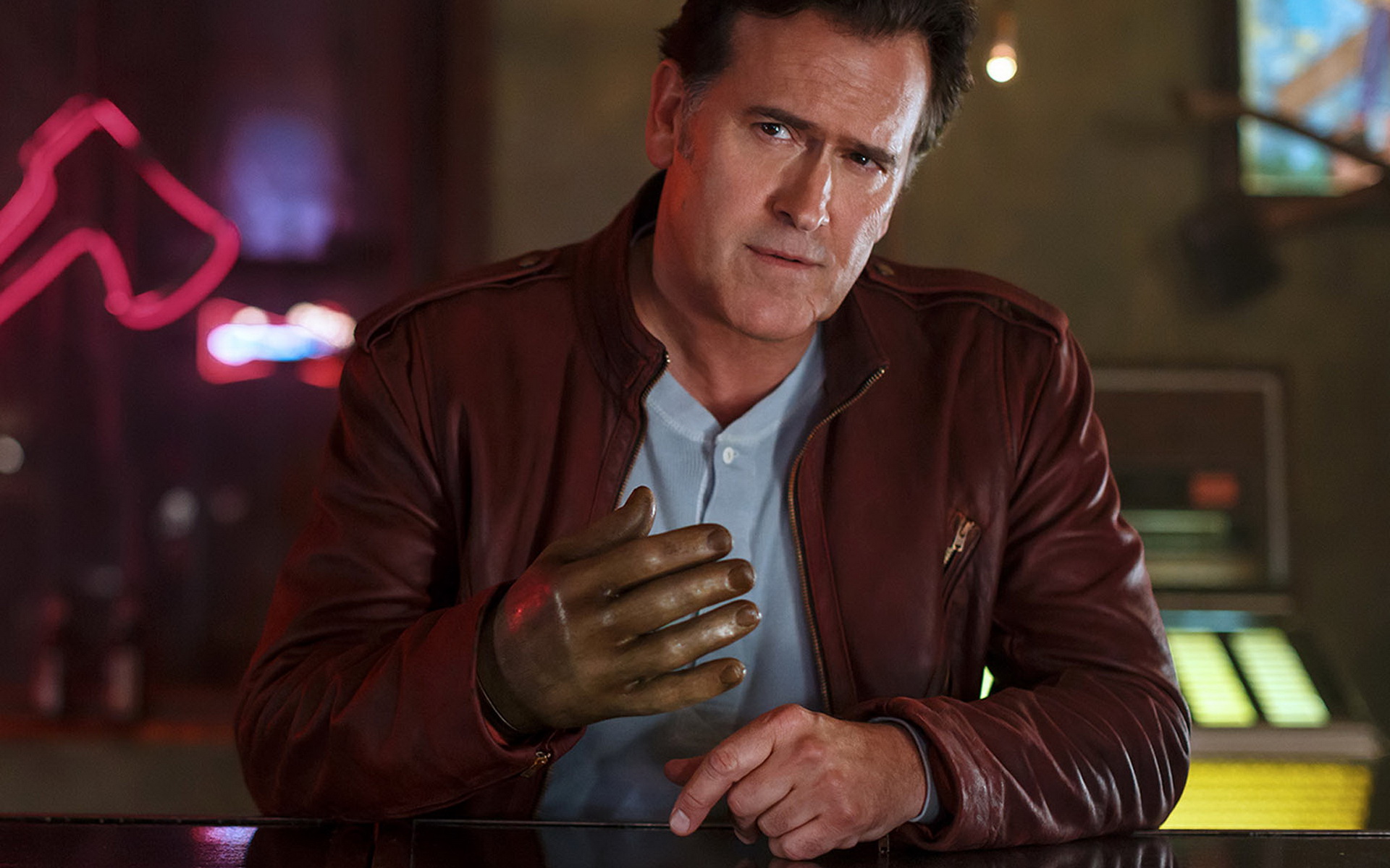 Ash Vs Evil Dead Leather Jacket - HD Wallpaper 
