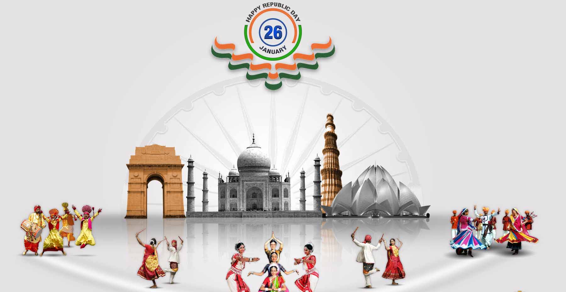26 January Hd Wallpapers Images Pictures Photos Download - India Republic  Day - 1800x928 Wallpaper 