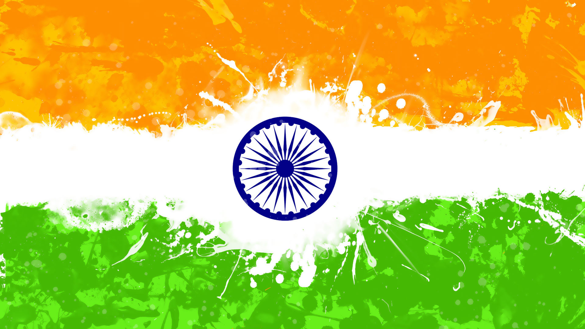 Download Free 15th August/ Independence Day Flags Banner - Indian Flag  Background Hd - 1920x1080 Wallpaper 