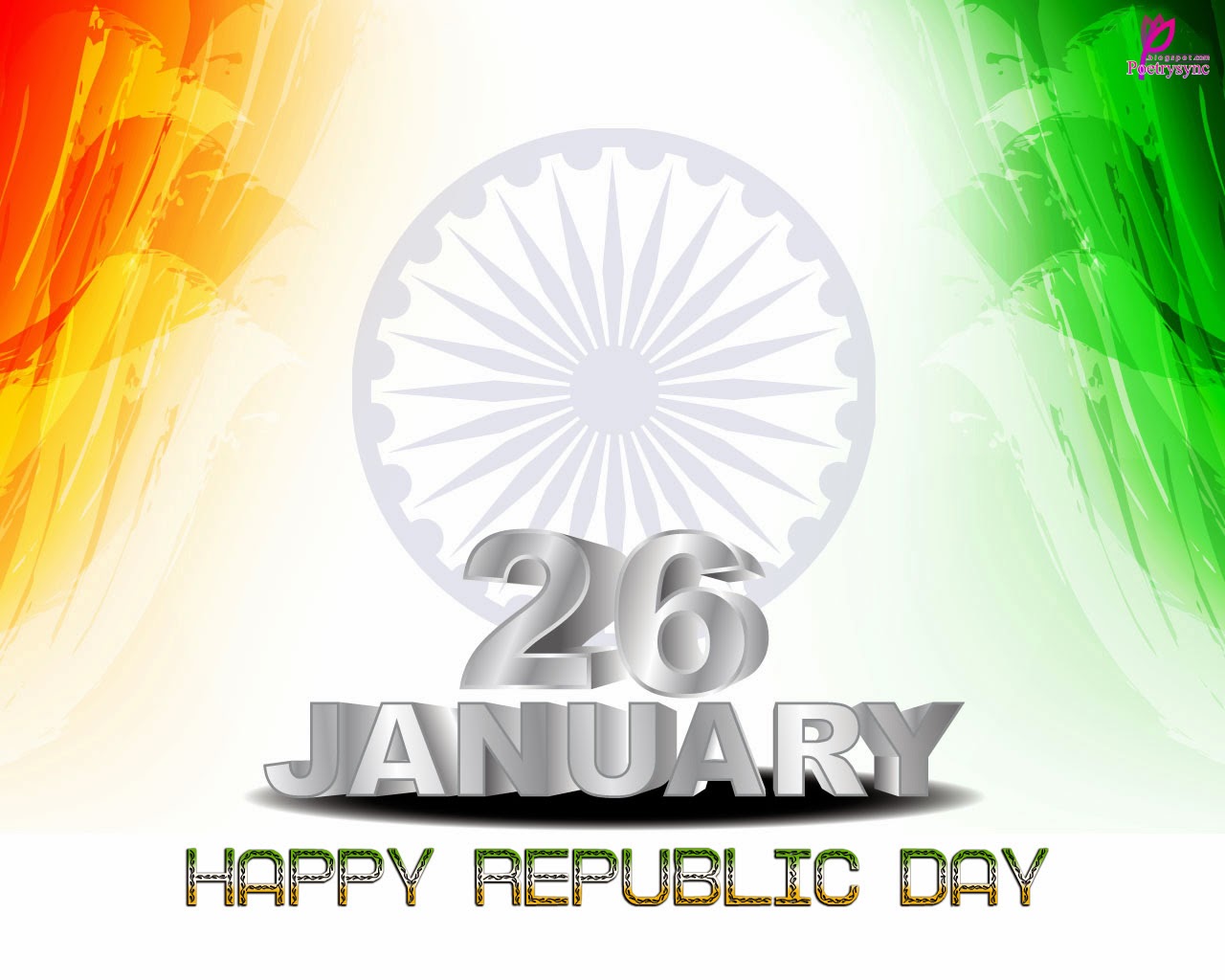 26 January Indian Republic Day Quotes And Beautiful - 26 January Best Wishes - HD Wallpaper 