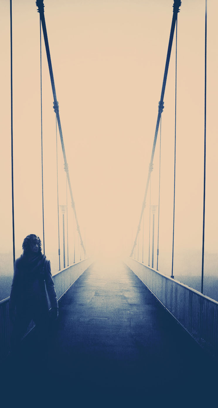 Dark Bridge Iphone - HD Wallpaper 