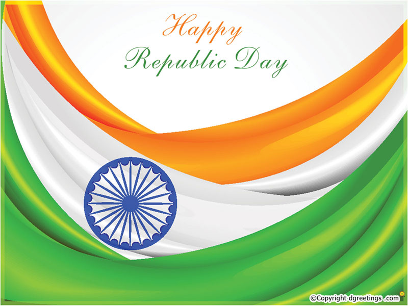 Indian Flag - Republic Day Invitation Card - HD Wallpaper 