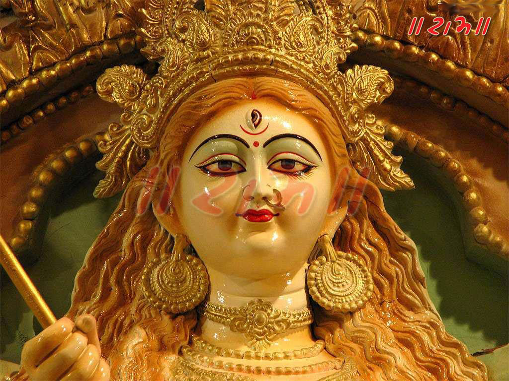 Maa Durga Hd Wallpapers - Hd Wallpaper Durga Maa - HD Wallpaper 