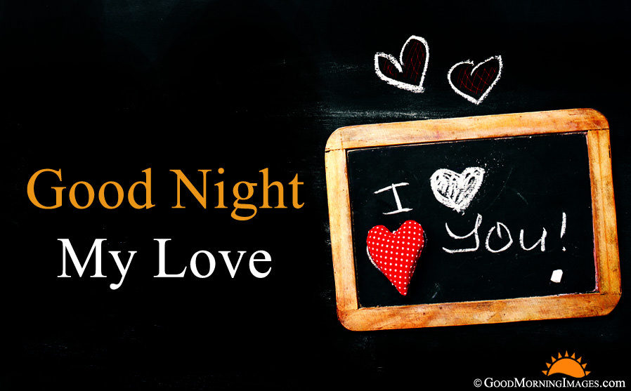 Good Night My Love Greeting Image For Girlfriend Boyfriend - Boyfriend Good Night My Love - HD Wallpaper 