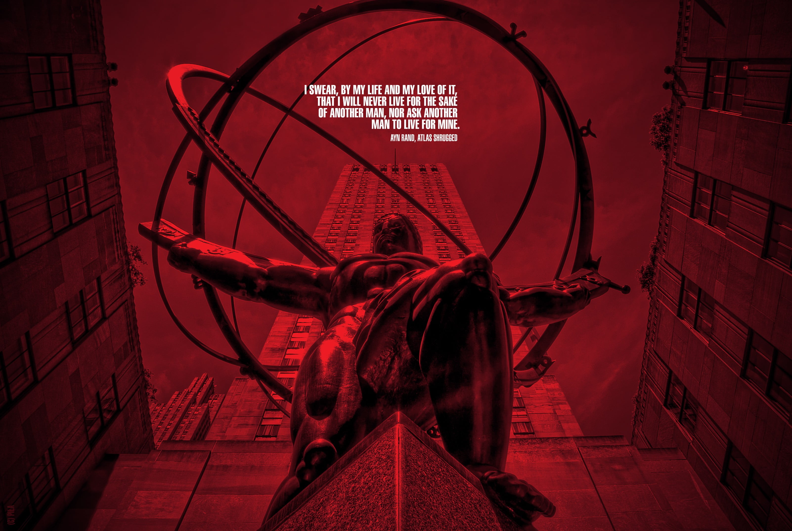 Atlas Shrugged - HD Wallpaper 
