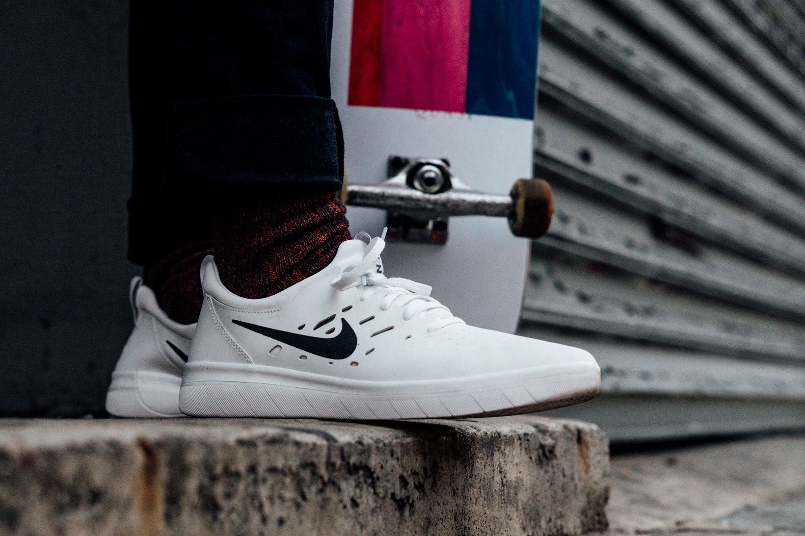 Nike Sb Nyjah Free White - HD Wallpaper 