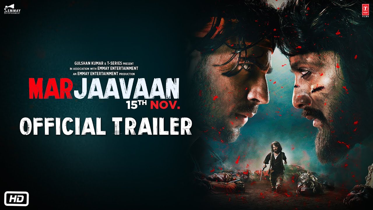 Marjaavaan Trailer 2 Riteish Deshmukh Sidharth Malhotra - HD Wallpaper 