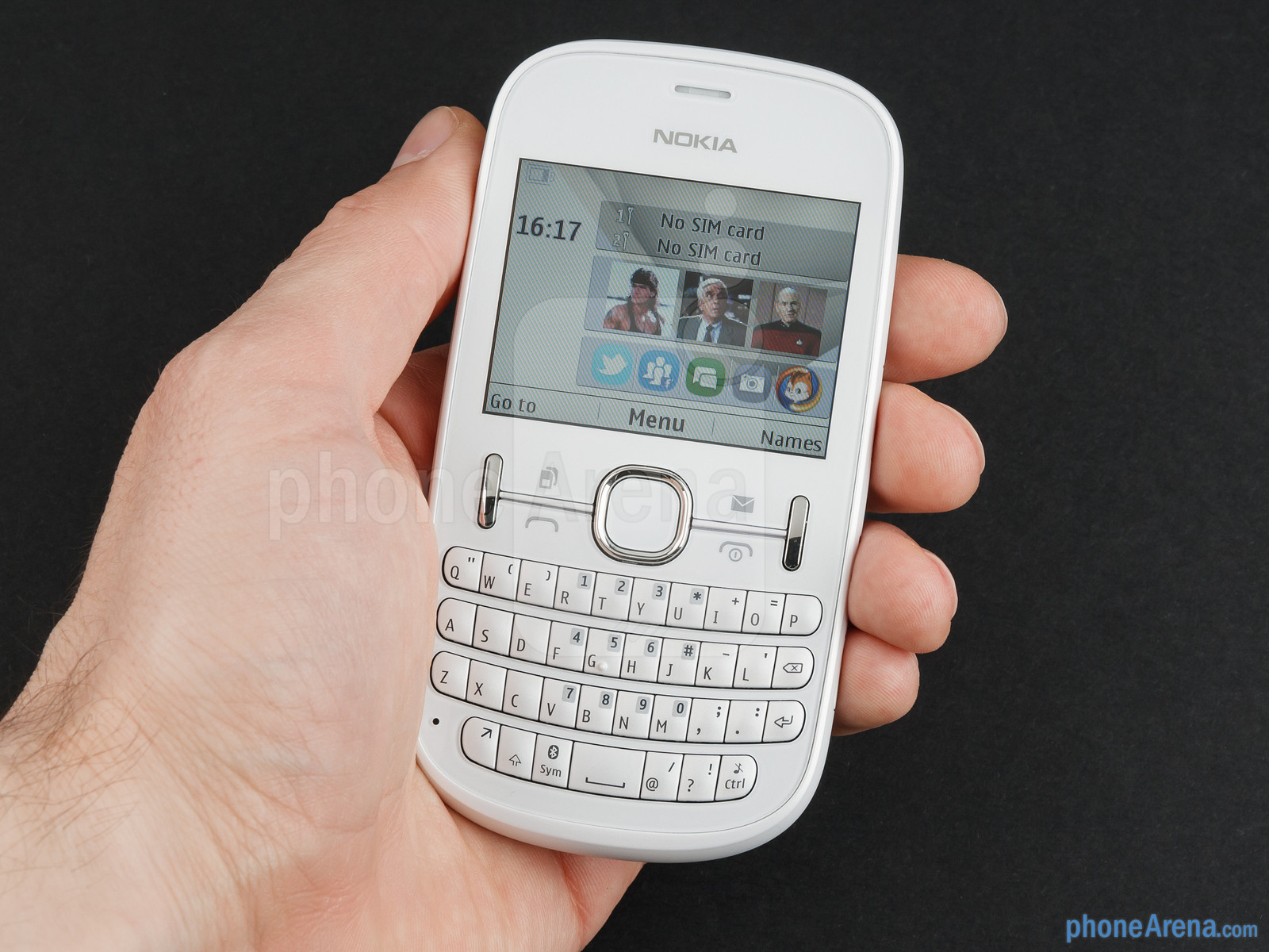 The Nokia Asha 200 Fits Naturally In The Palm Of Your - Whatsapp Not Working In Phone - HD Wallpaper 