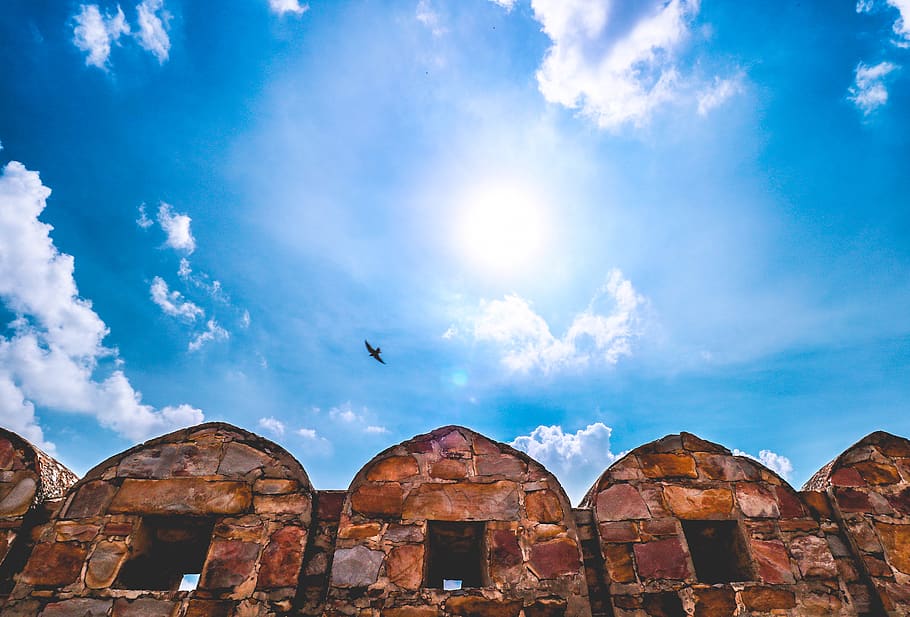 Up, Fort, Jaipur, Rajasthan, India, Incredible India, - Roof - HD Wallpaper 