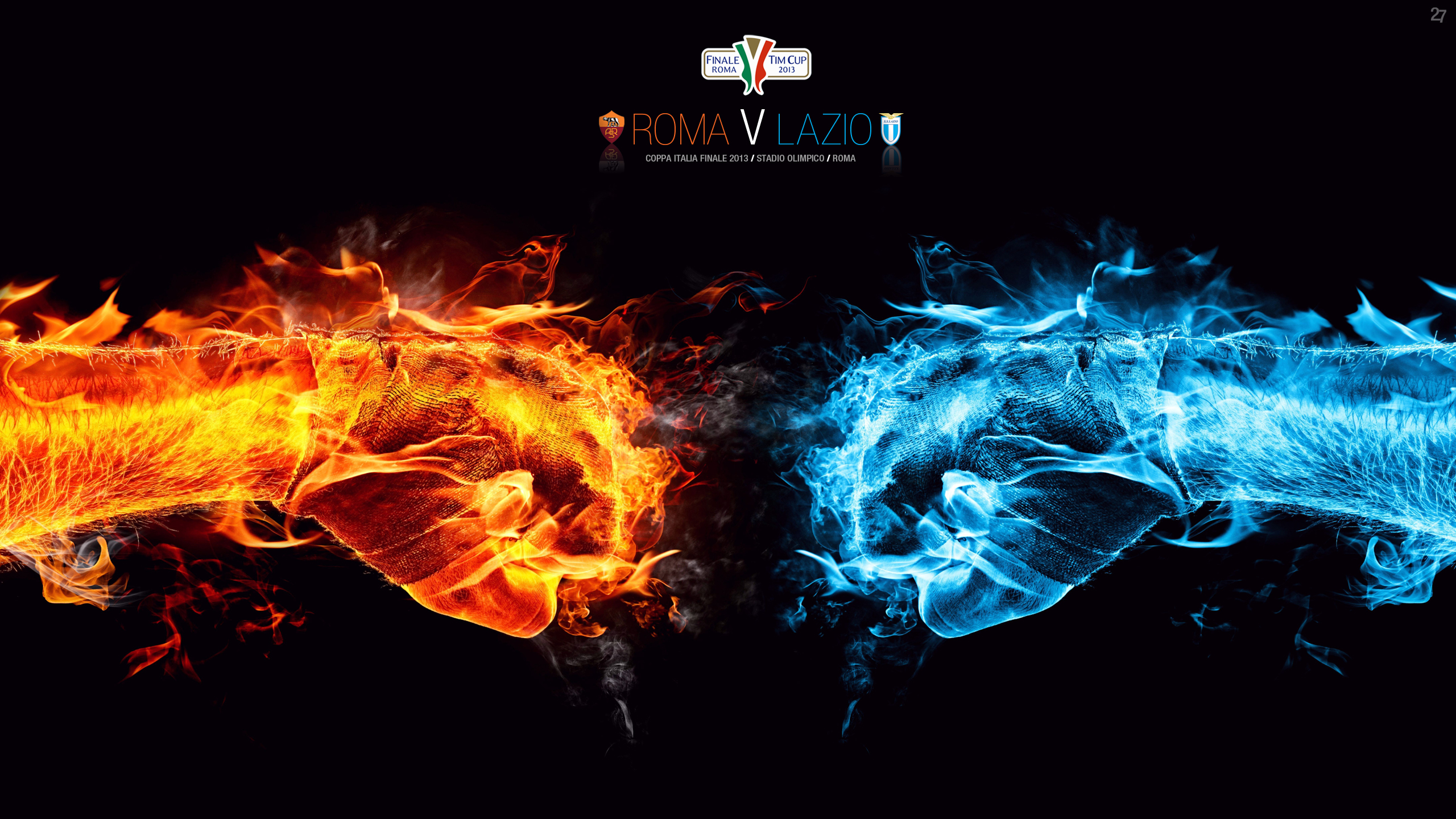 Fire And Ice Fist Bump - HD Wallpaper 