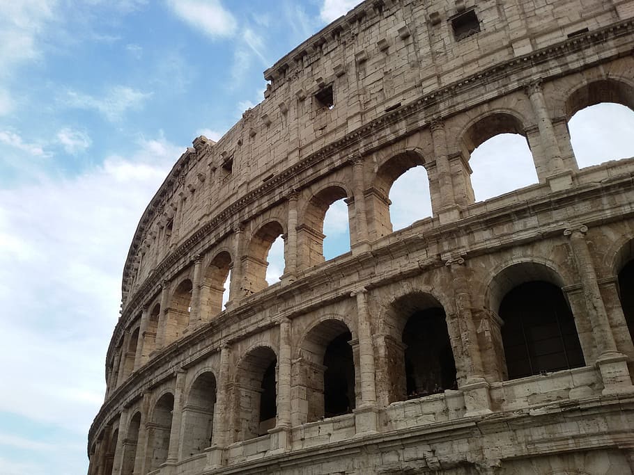 Colosseum, Amphitheatre, The Flavian Amphitheatre, - HD Wallpaper 