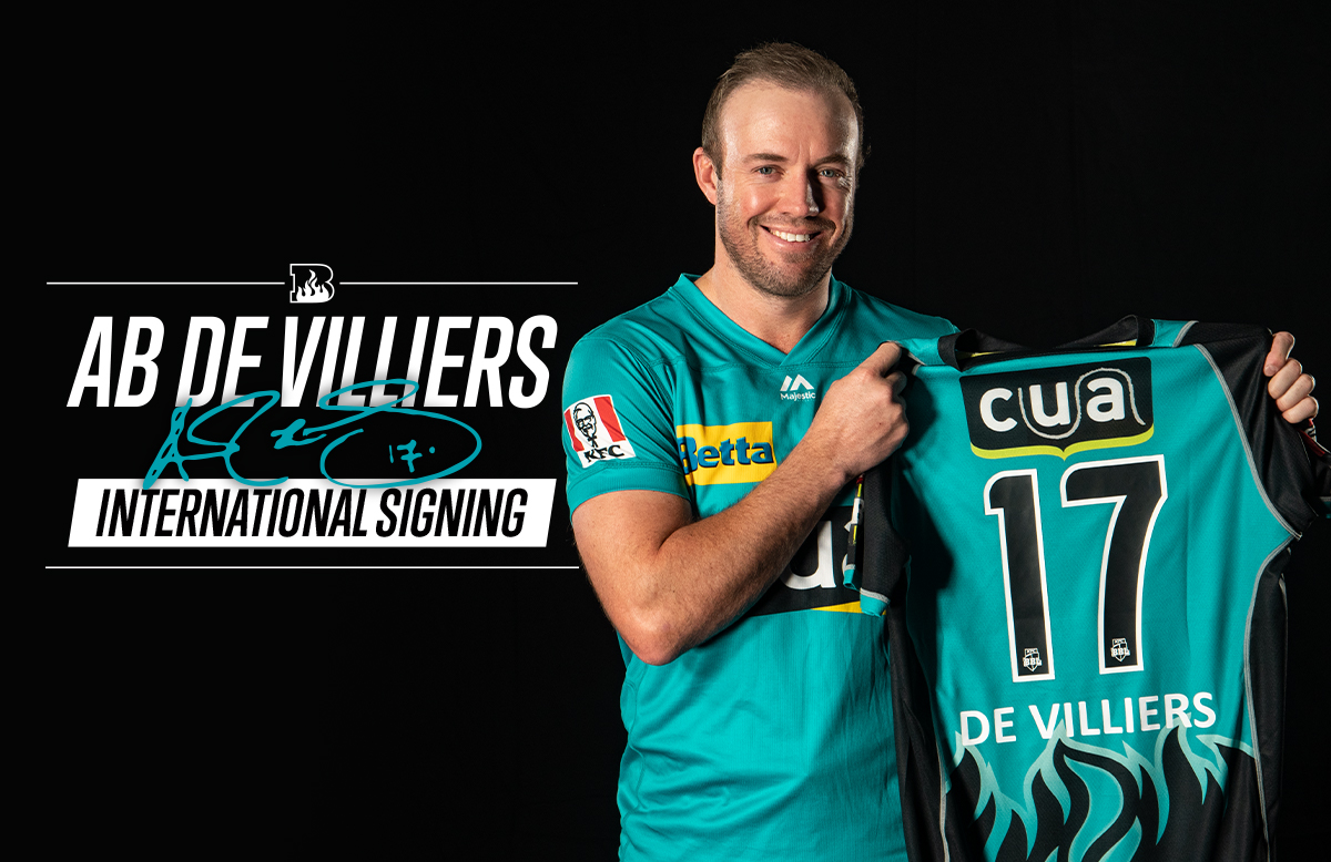 Ab De Villiers Bbl 2019 - HD Wallpaper 