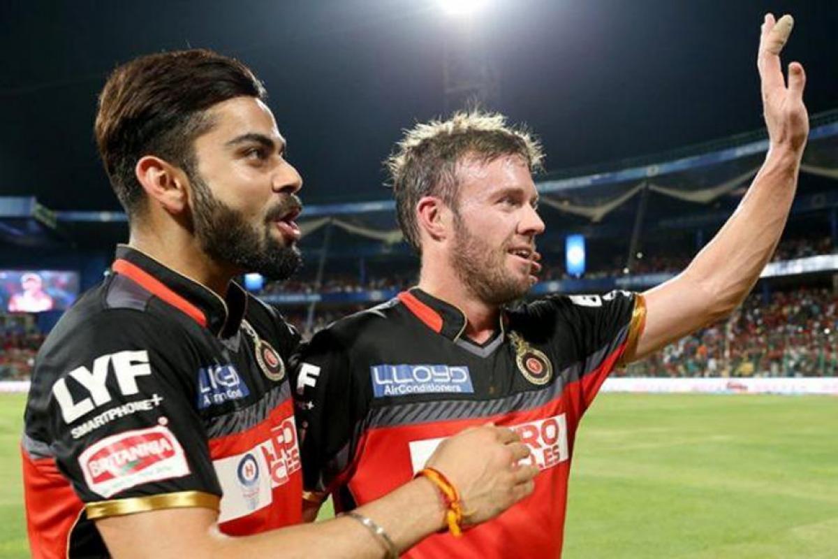 Virat Kohli, Ab De Villiers To Return For Rcb S Next - Virat Kohli Ab De Villiers - HD Wallpaper 