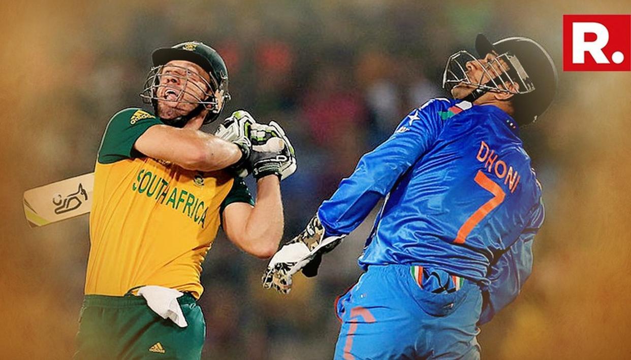 Dhoni Ab De Villiers - HD Wallpaper 