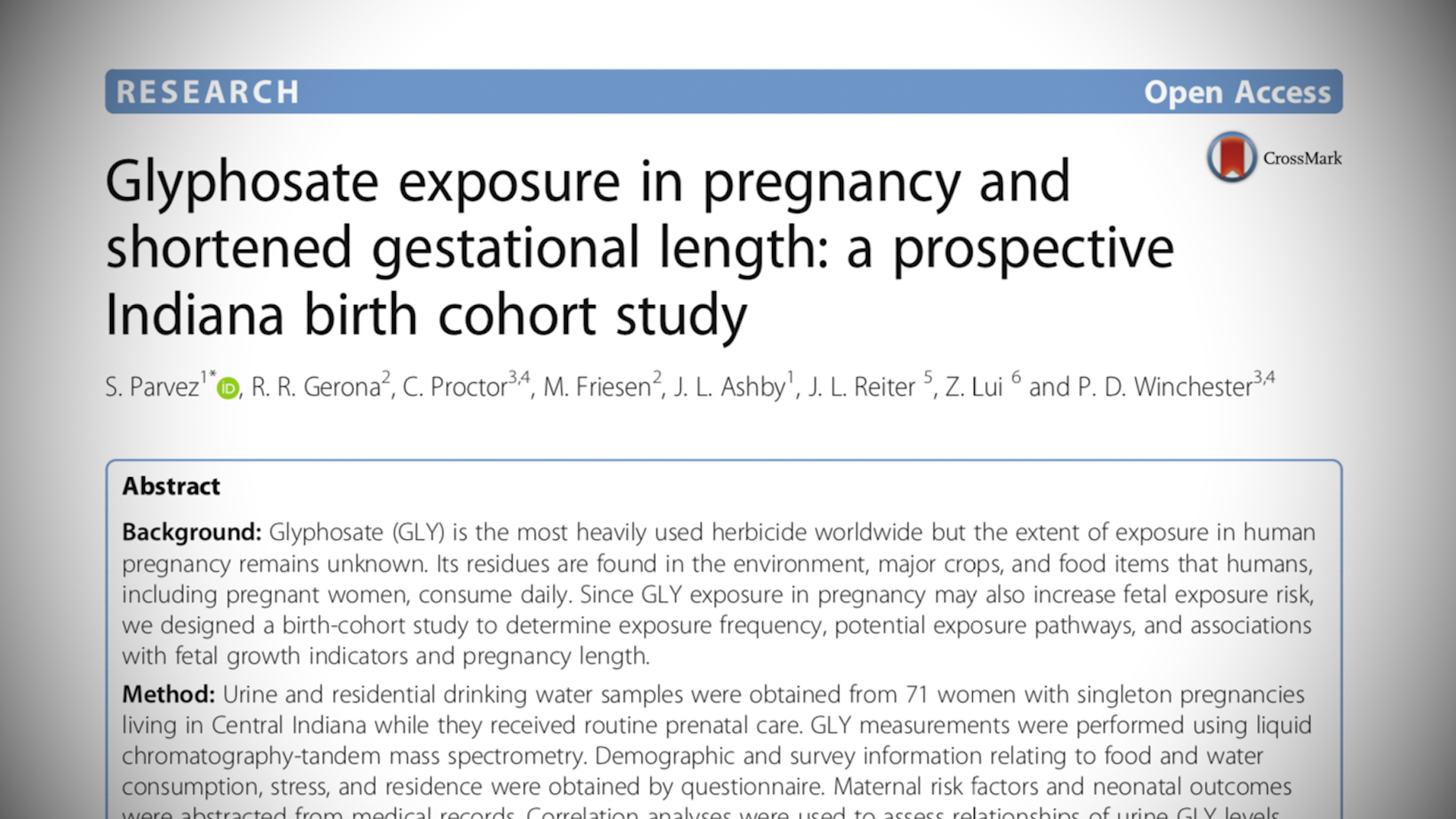 On This Picture You Can See First Page Of Parvez - Pulse Therapy In Glomerulonephritis - HD Wallpaper 