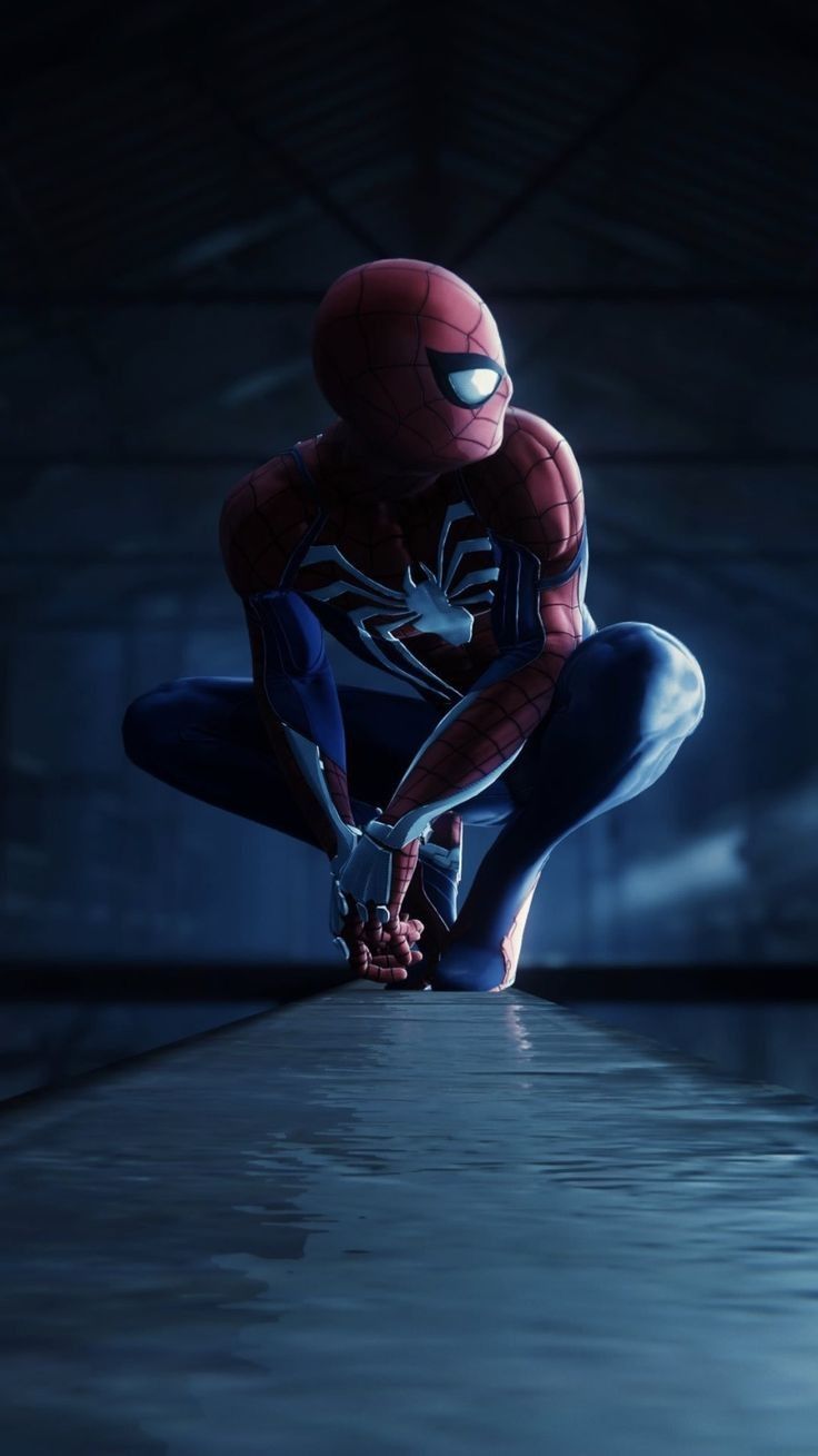 Advanced Suit Spiderman Fan Art - HD Wallpaper 
