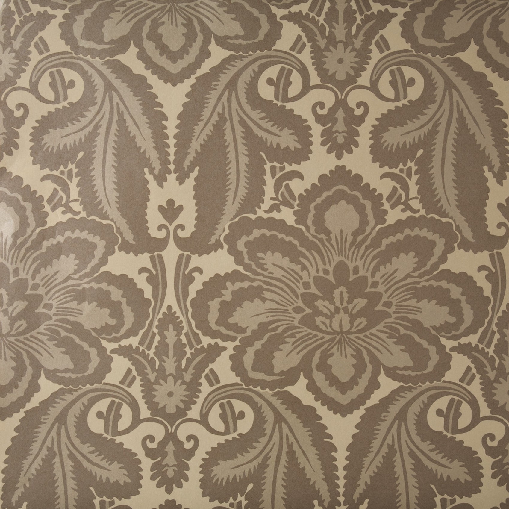 Little Greene Wallpaper - Traditional Wall Paper In Brown Colour - HD Wallpaper 
