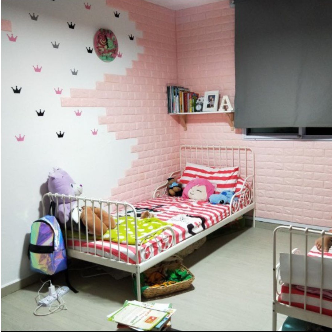 3d Brick Foam Wall Paper - HD Wallpaper 