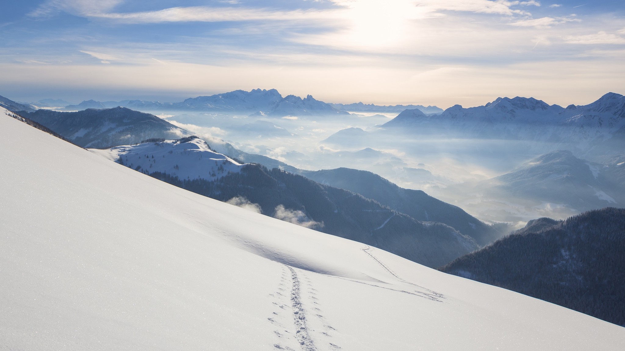 Adirondack High Peaks Winter Hd - HD Wallpaper 