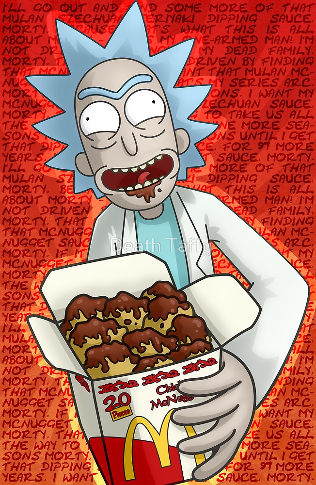 Rick And Morty Szechuan Sauce Wallpaper Iphone Resolution - Rick And Morty Szechuan Sauce - HD Wallpaper 