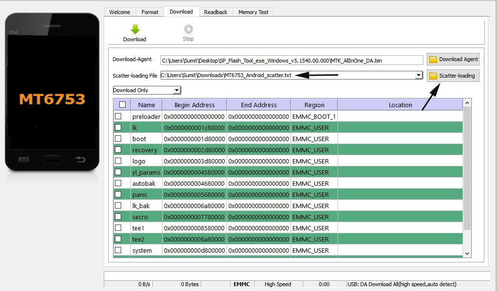 Sp Flash Tool - Htc D816w Flash File - HD Wallpaper 